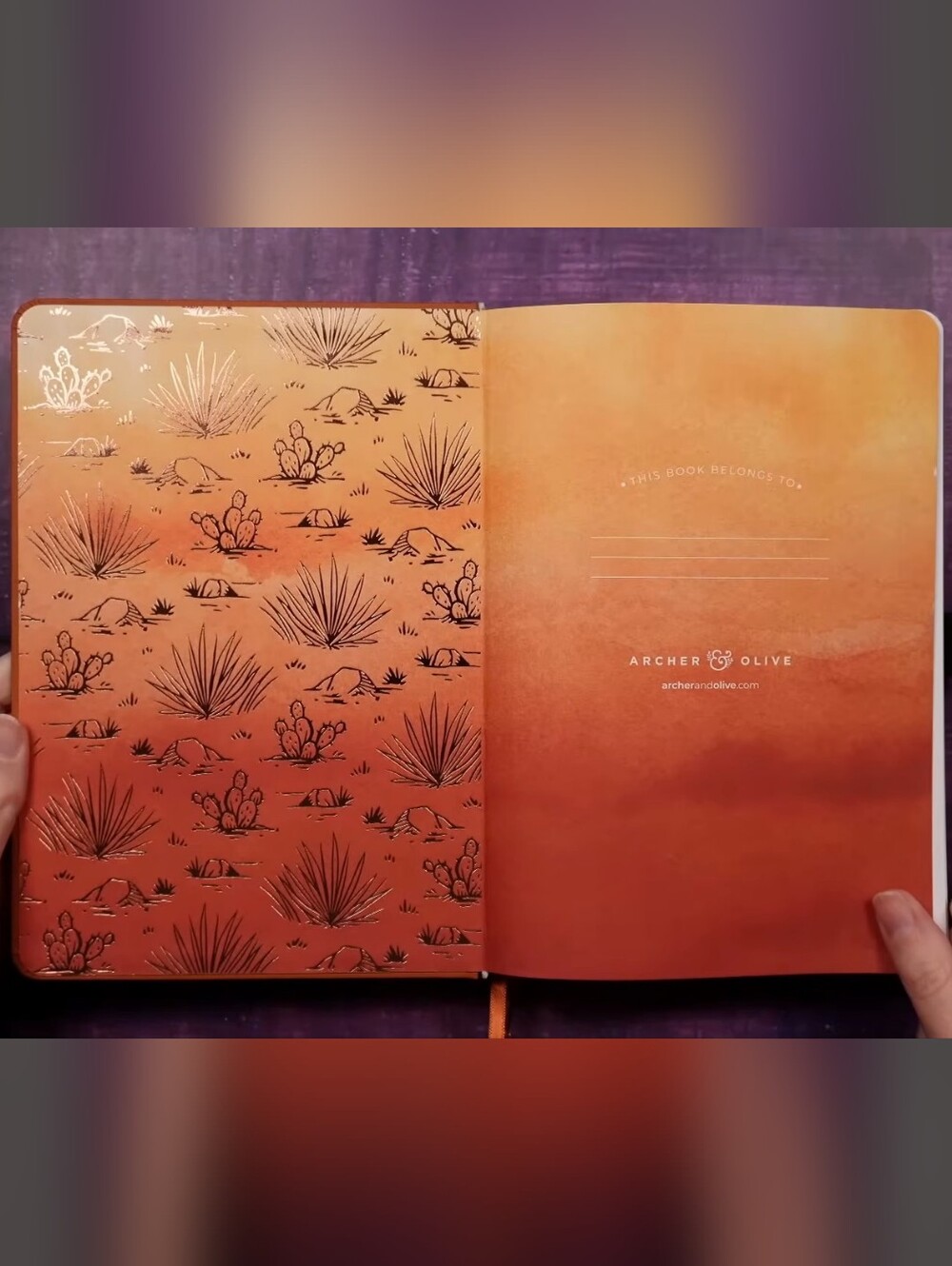 Archer & Olive June 2026 Layered Lands Sub Box Journal